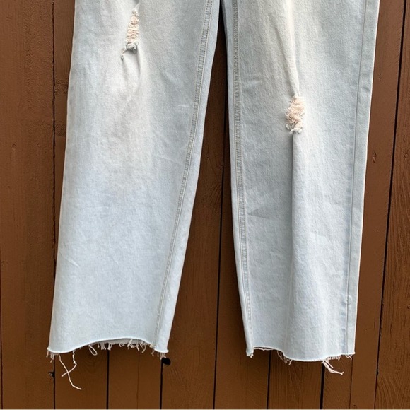 Lauren Conrad | NWT Super High Rise Size 6 Crop Floral Embroidered Jeans - Picture 12 of 16